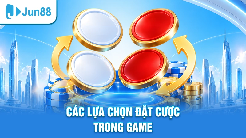 Các lựa chọn đặt cược trong game