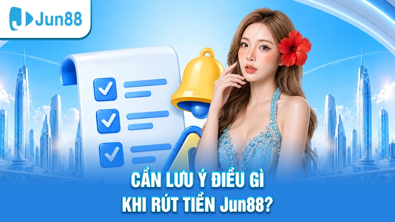 Cần lưu ý điều gì khi rút tiền Jun88?