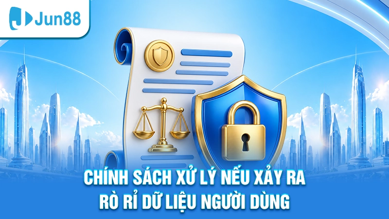Chính sách xử lý nếu xảy ra rò rỉ dữ liệu người dùng
